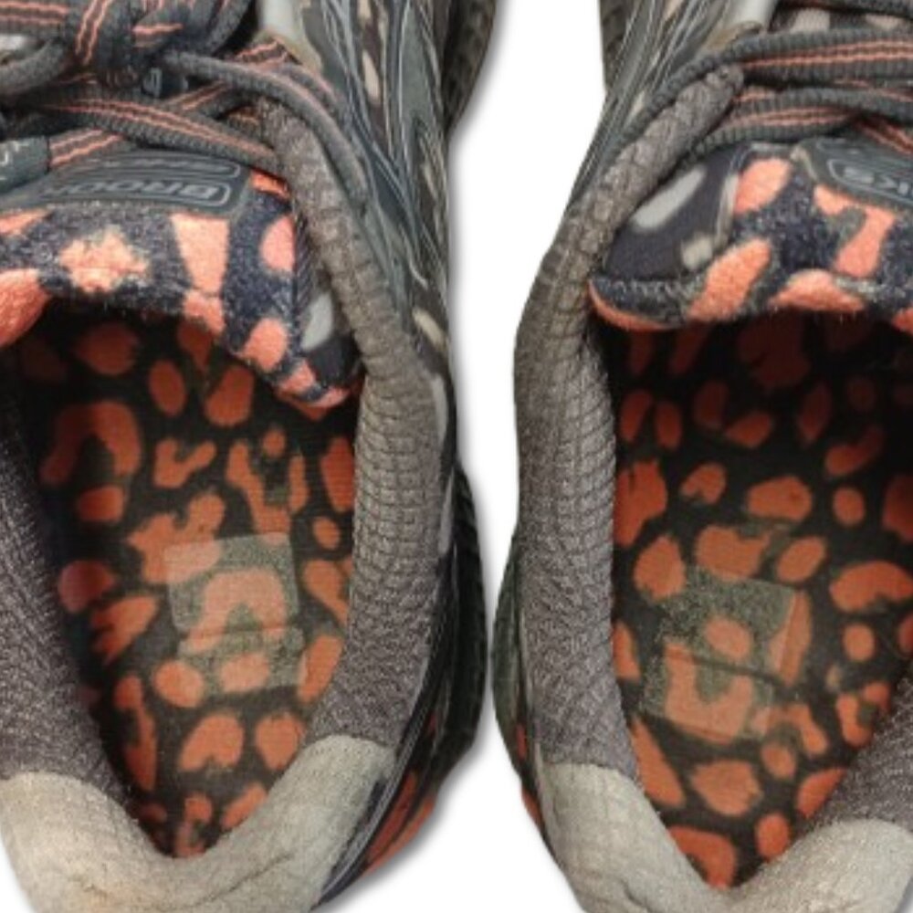 Brooks Ghost DNA 8TH Edition Leopard Print Running Shoes Women's Size 9 Width M - Picture 7 of 7